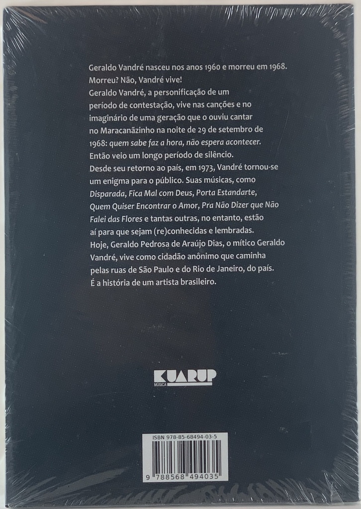 Geraldo Vandré - Uma Canção Interrompida - Vitor Nuzzi (Livro novo)