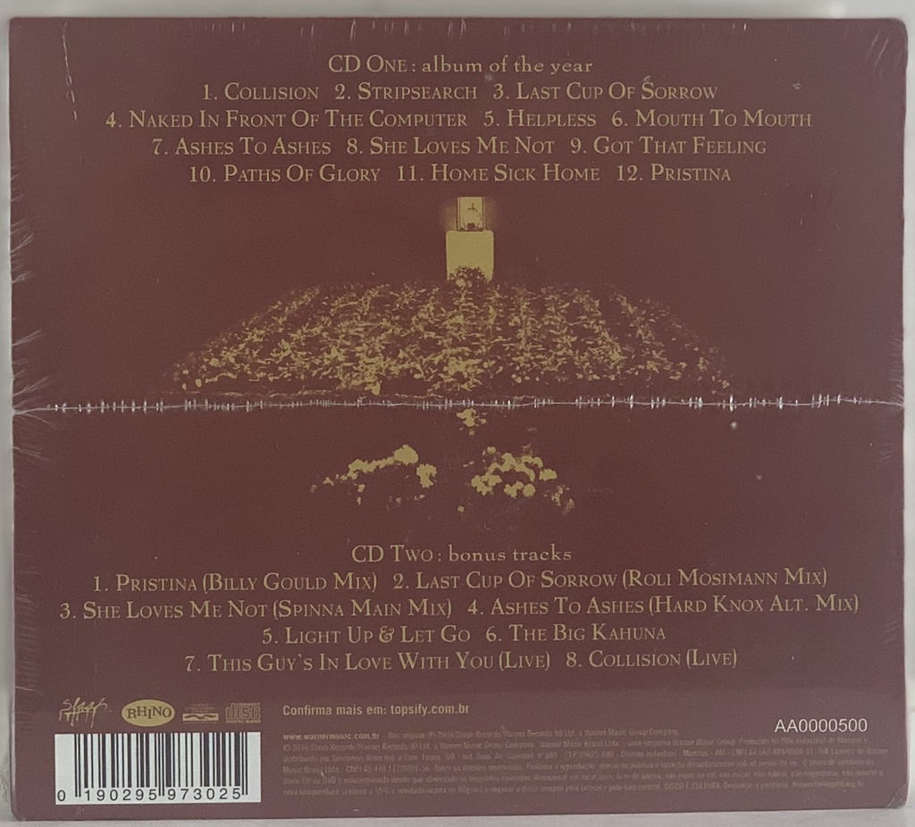 Faith No More - Album Of The Year (2CD novo)