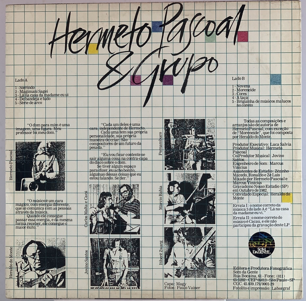 Hermeto Pascoal & Grupo (LP usado)