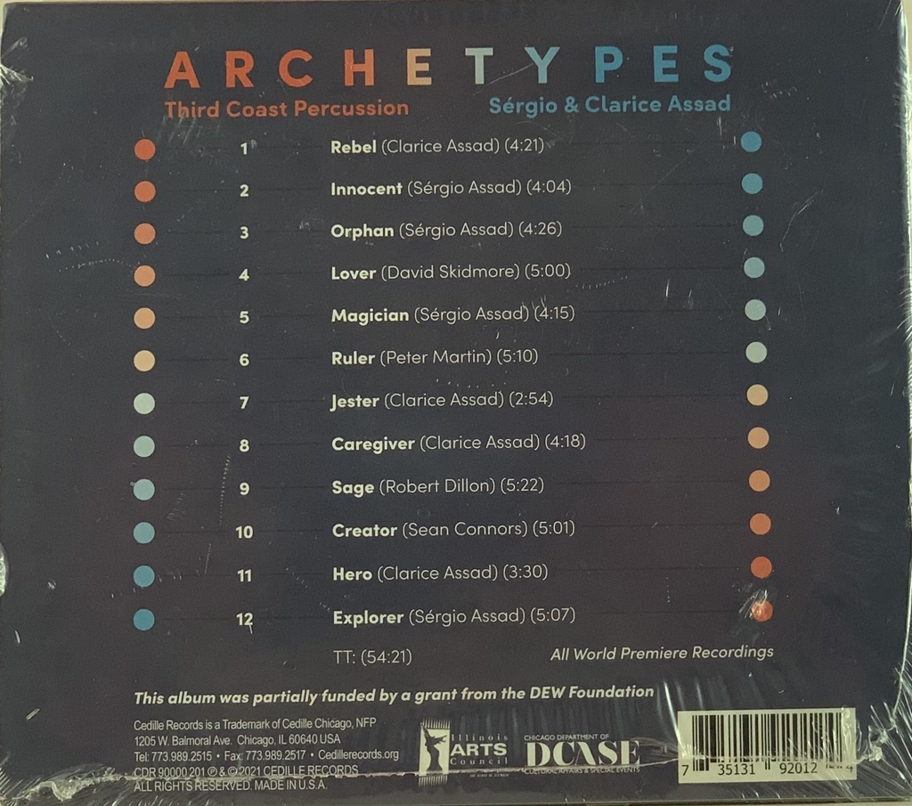 Third Coast Percussion - Archetypes (CD novo)