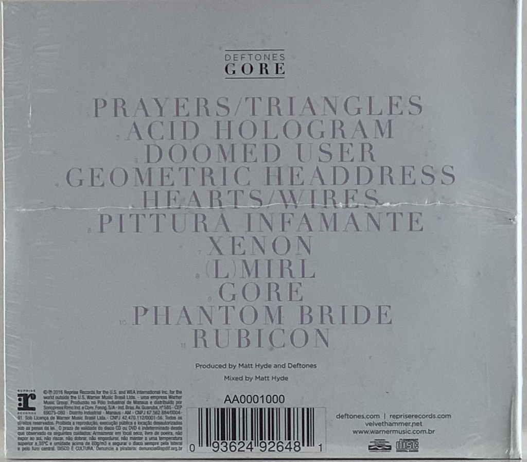 Deftones - Gore (CD novo)
