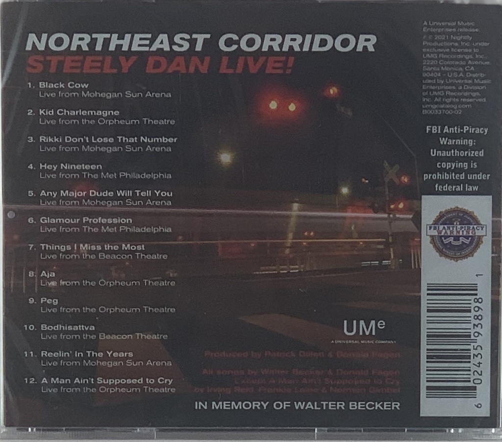 Steely Dan -  Northeast Corridor: Steely Dan Live! (CD novo)