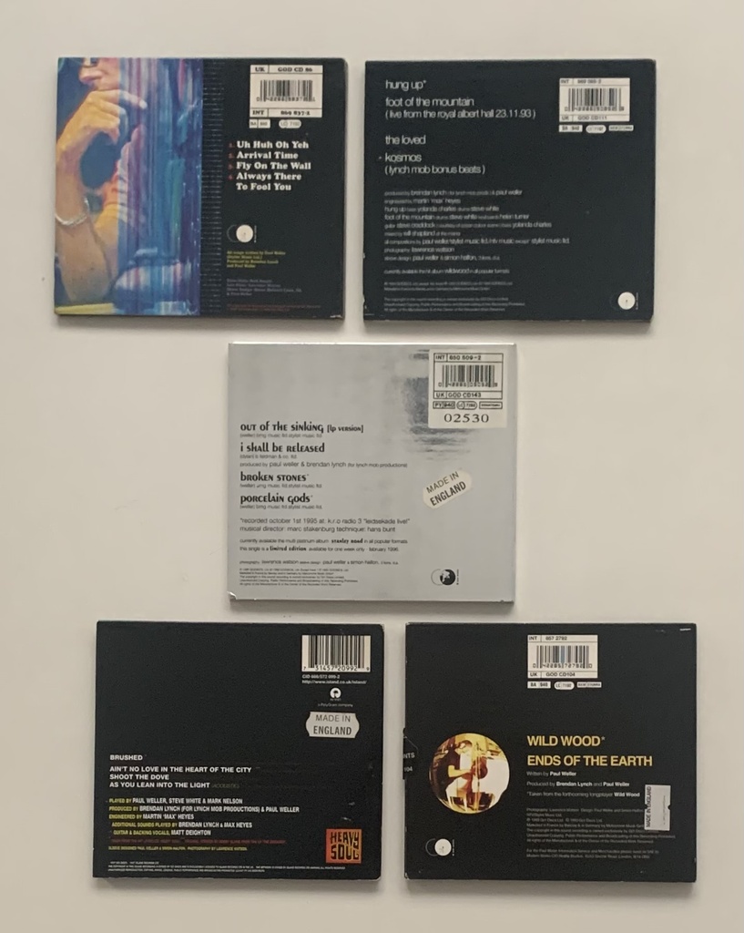 Combo - Paul Weller (5 CD/EP usados)