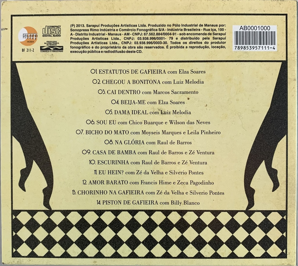 V/A - Clube De Gafieira (CD usado)