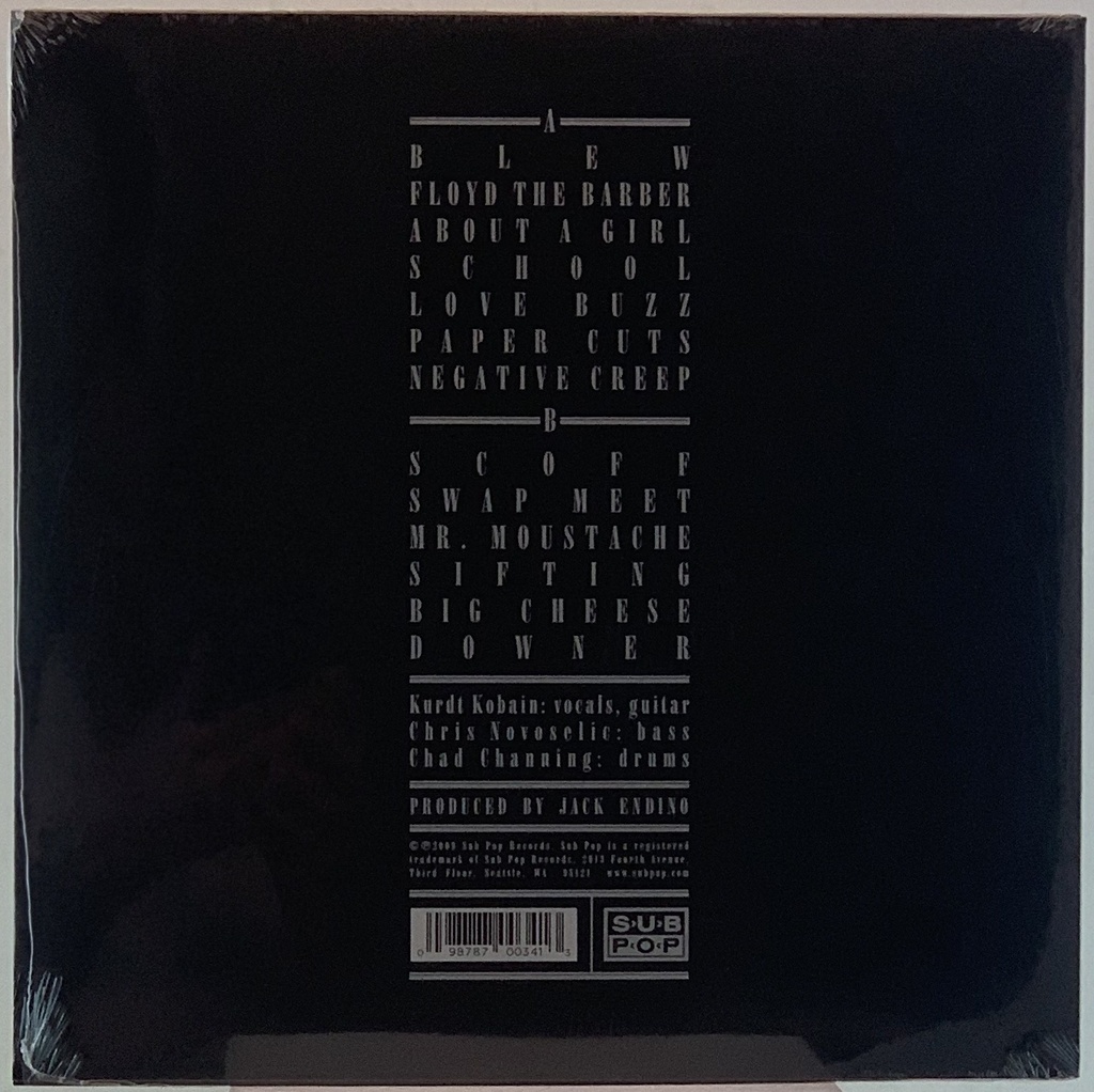 Nirvana - "Bleach" (novo/lacrado)