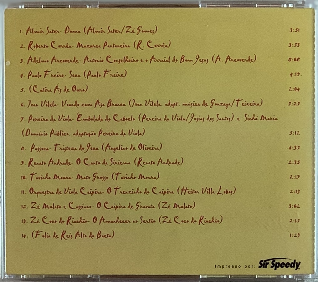 V/A– Violeiros Do Brasil (CD usado)