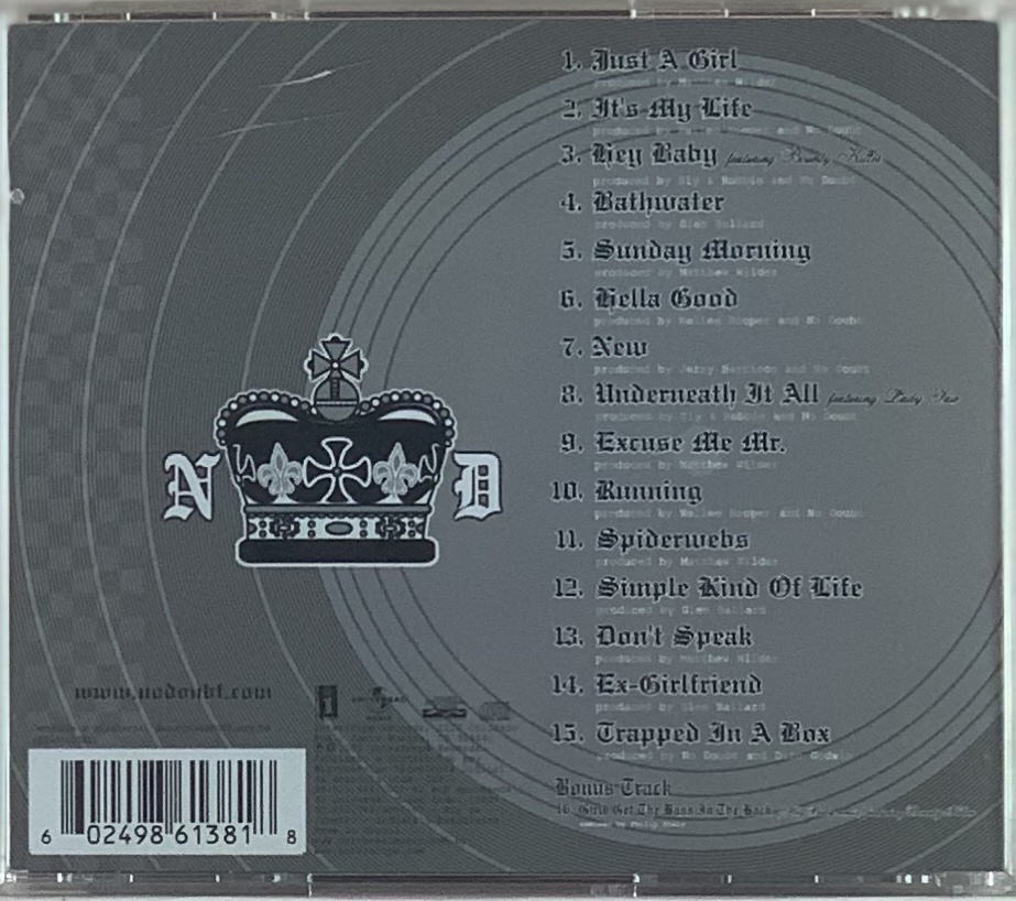 No Doubt – The Singles 1992 - 2003 (CD usado)