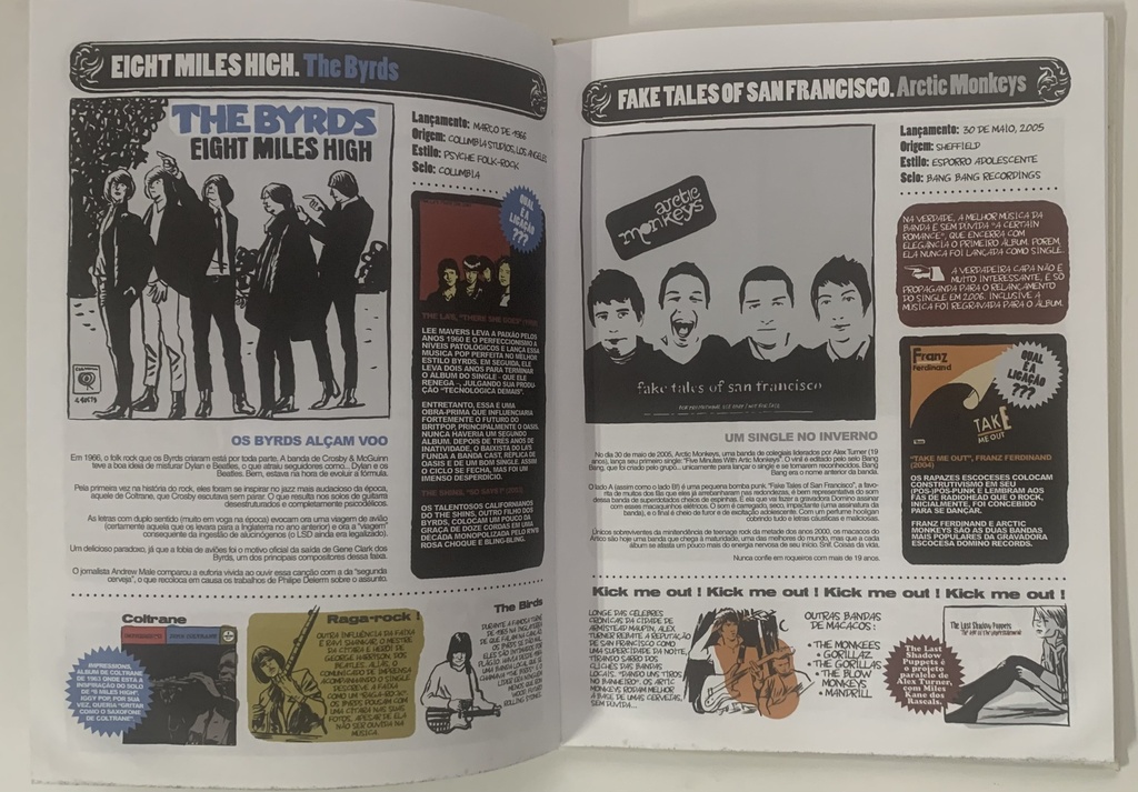 45 Rotaçoes de Rock - Hervé Bouthis (Livro usado)