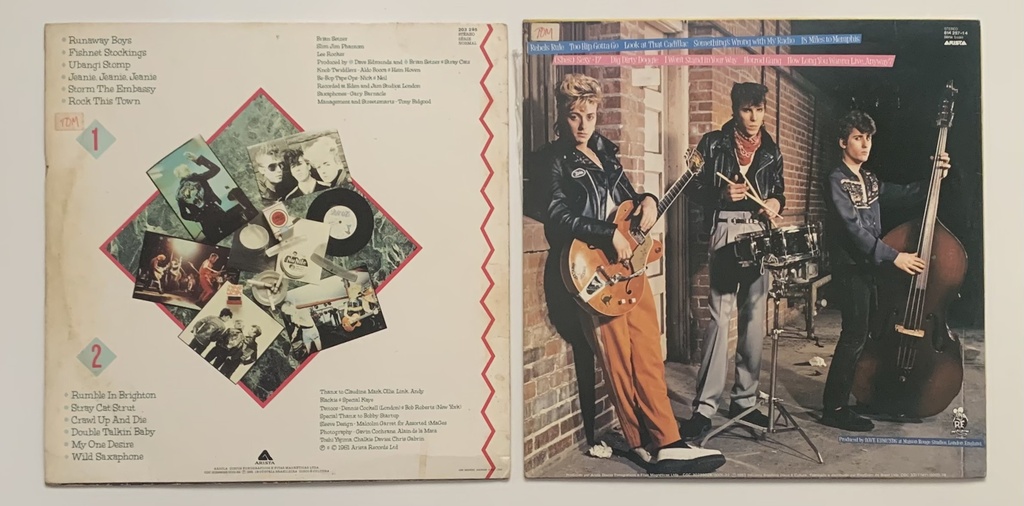 Stray Cats - Stray Cats / Rant n' Rave [Combo] (2Lps usados)