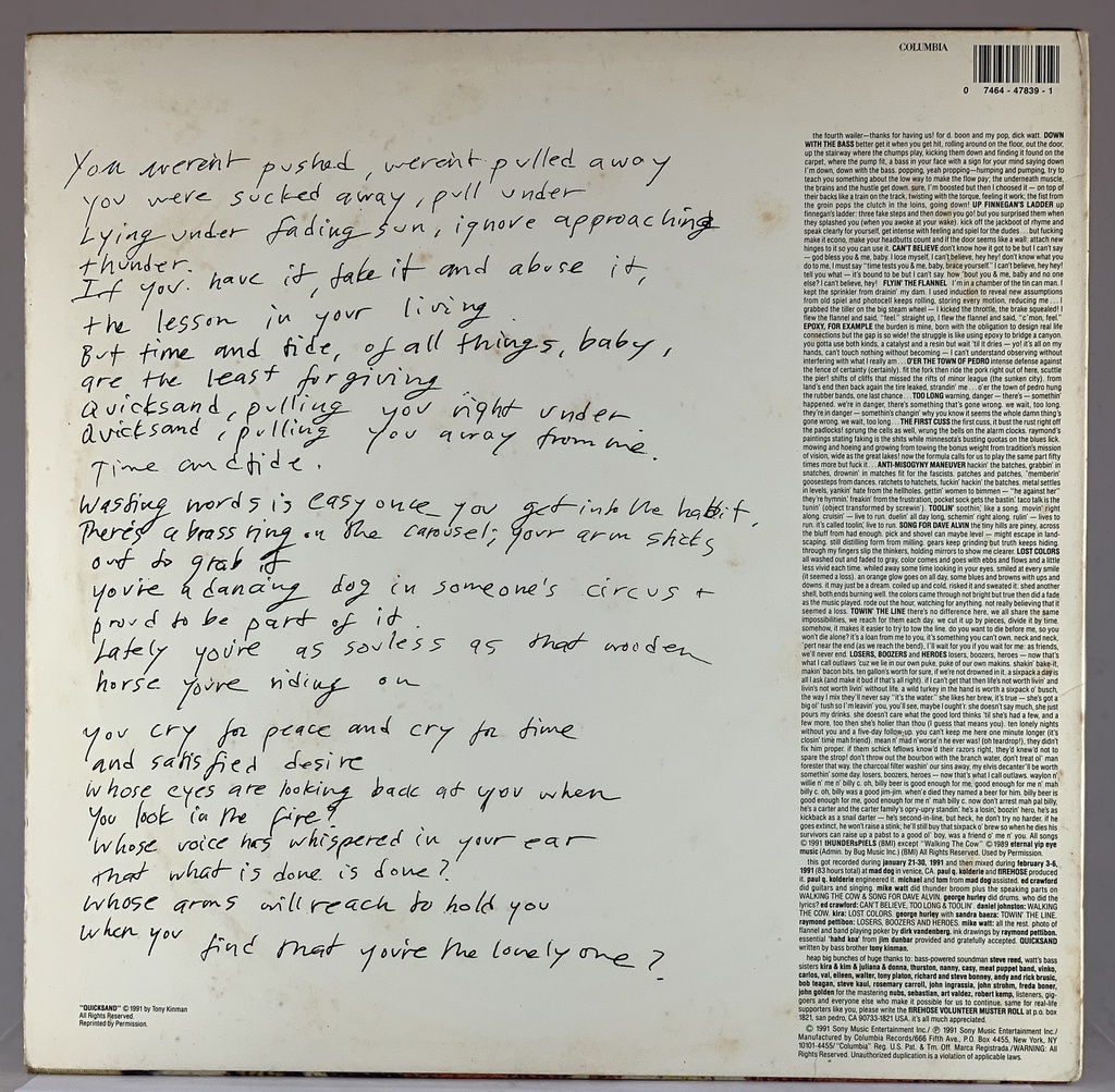 Firehose - Flyin' The Flannel (LP usado)