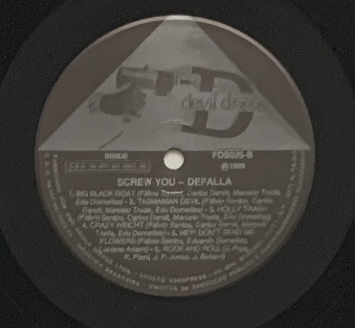 DeFalla – Screw You (LP usado)
