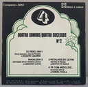 V/A - Quatro Sambas / Quatro Sucessos Nº2 [Elizeth Cardoso - Eu Bebo, Sim + 3] (Vinil 7" EP usado)