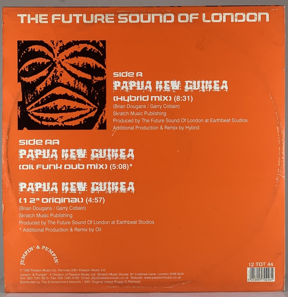 The Future Sound of London - Papua New Guinea 2001 (Vinil 12" Mix usado)