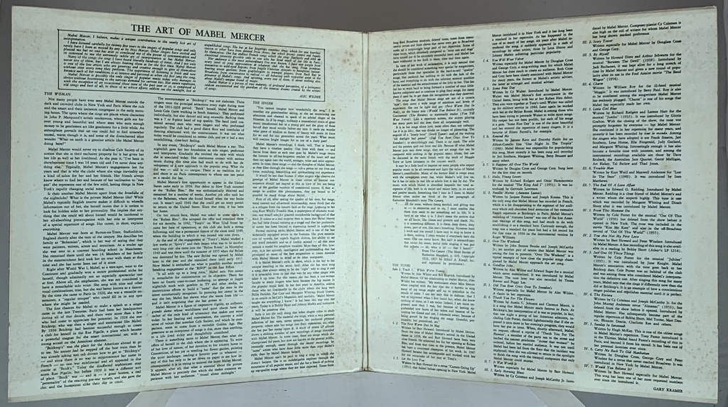 Mabel Mercer - The Art of Mabel Mercer (2LPs usado)