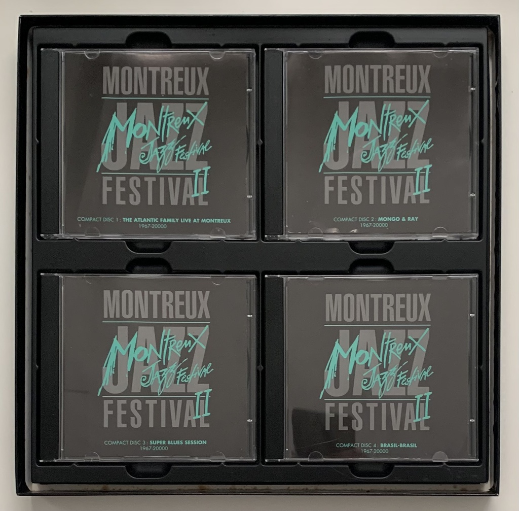 V/A - Montreux Jazz Festival II (Caixa c/ 4 CDs usad)