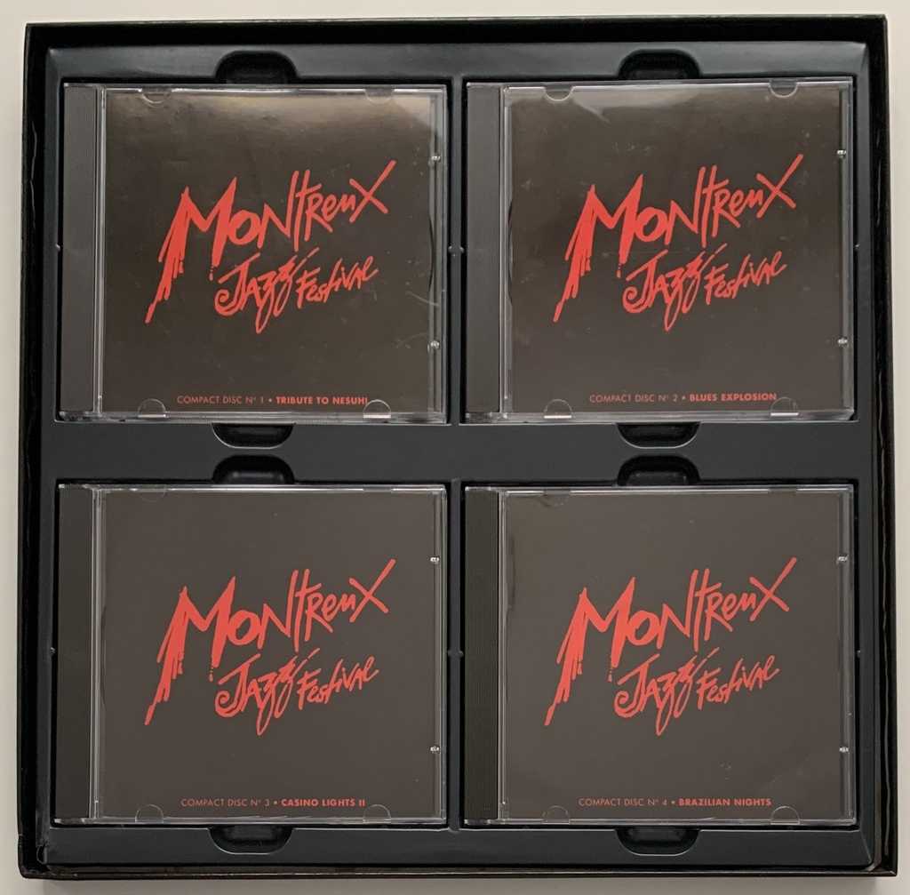 V/A - Montreux Jazz Festival  [25ème Anniversaire] (Caixa c/ 4 CDs usado)