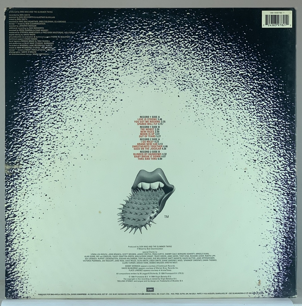 Rolling Stones – Voodoo Lounge (2LPs usado)