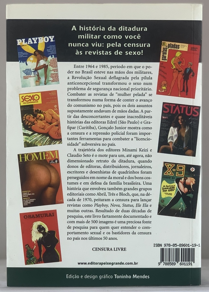 Maria Erótica e o Glamour do Sexo - Goncalo Junior (Livro semi-novo)