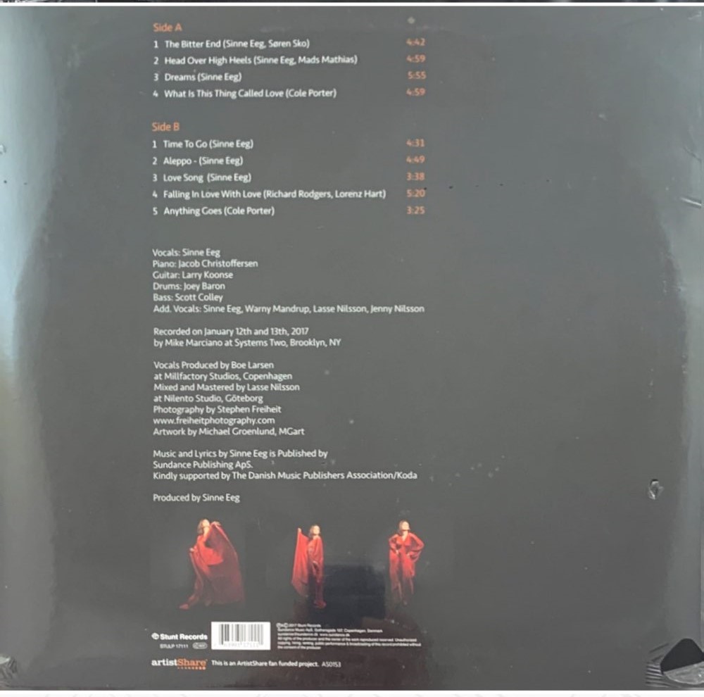 Sinne Eeg - Dreams (novo/lacrado)