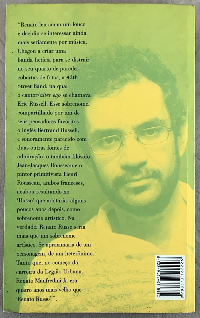 Arthur Dapieve - Renato Russo (Livro usado)