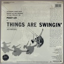 Peggy Lee - Things Are Swingin' (LP novo)