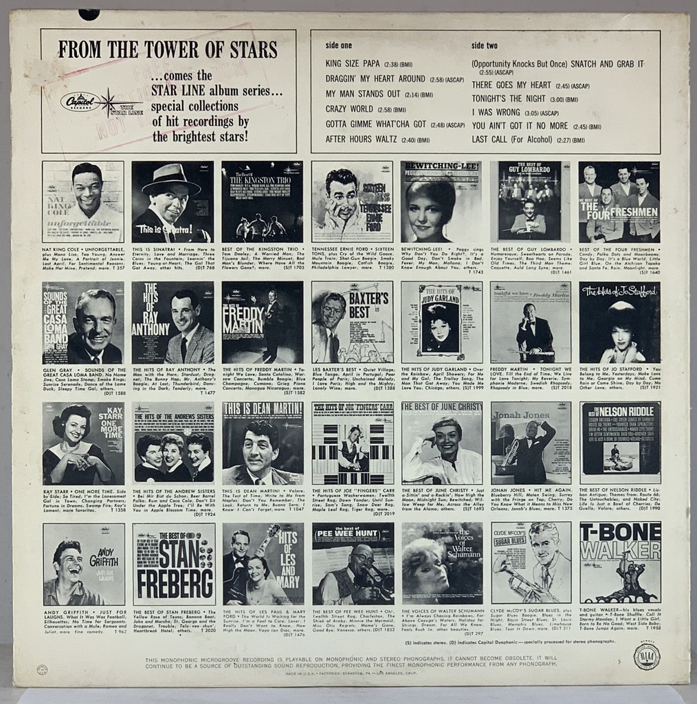 Julia Lee - Julia Lee and her Boy Friends (LP usado)