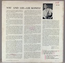 Lee Konitz / Arrangements by Jimmy Giuffre – You and Lee (LP usado)