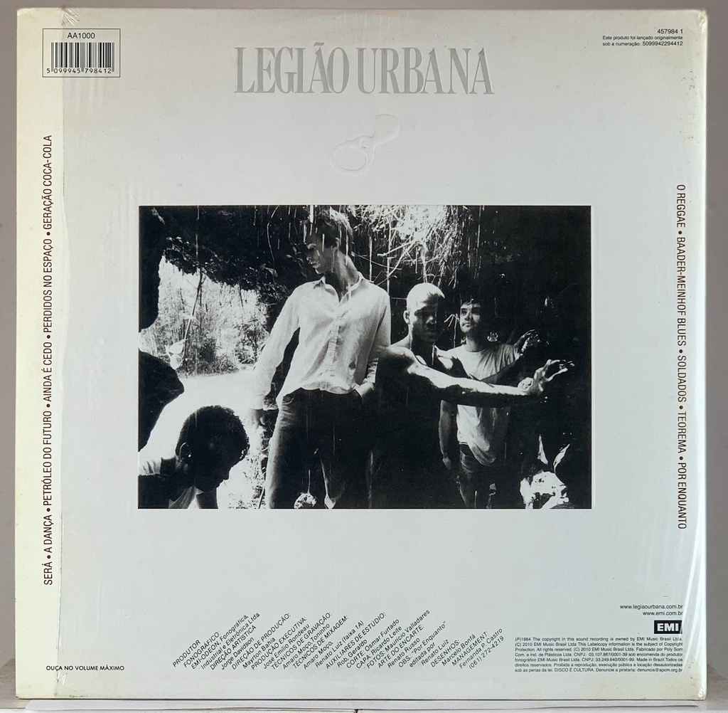 Legião Urbana - Legião Urbana [Ed.especial 180g, Capa dupla] (LP usado)