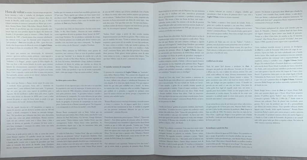 Legião Urbana - Dois [Ed.especial 180g, Capa dupla] (LP usado)