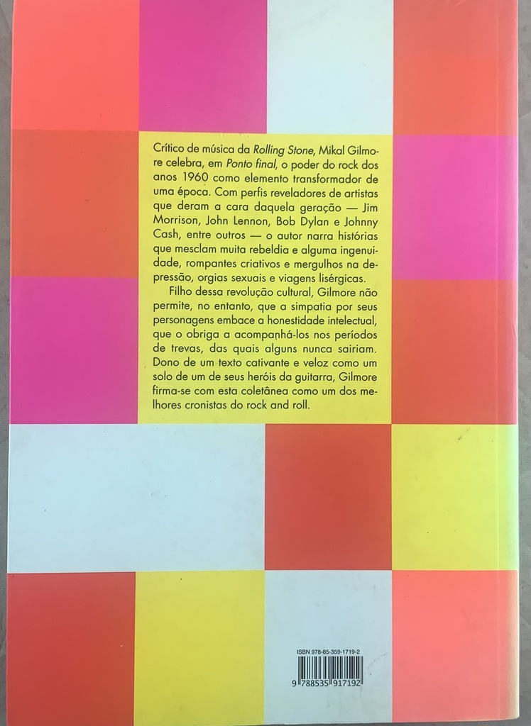 Ponto Final - Mikal Gilmore (Livro usado)