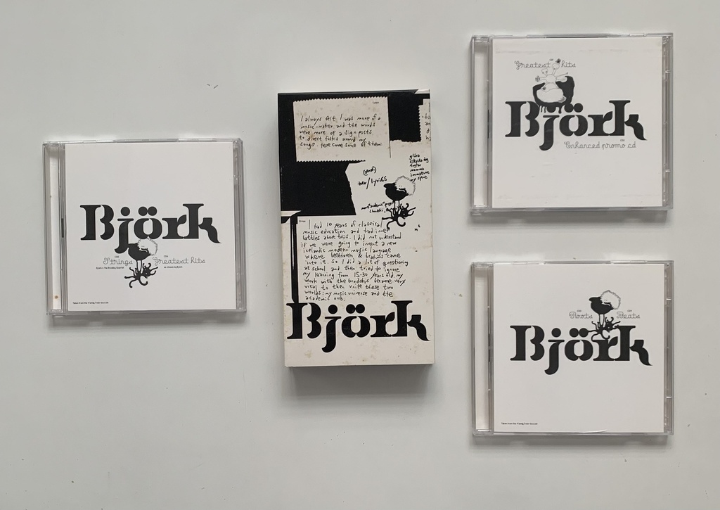 Bjork - Greatest Hits & Family Tree [Promocional] (6 CDs + VHS usado)