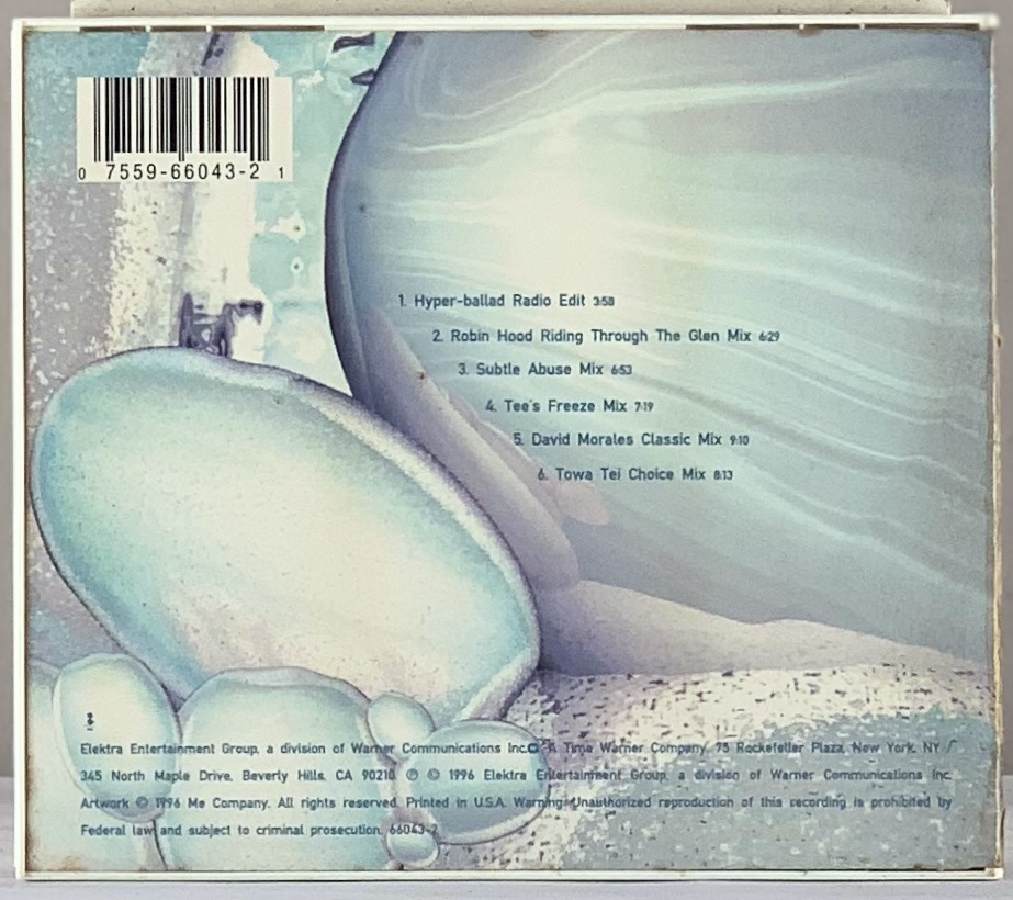 Bjork - Hyper-ballad (CD maxi-single usado)