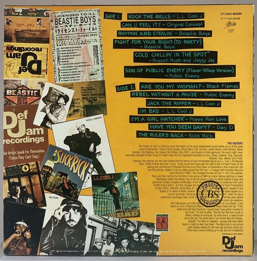 V/A - Def Jam Classics Volume 1 (LP usado)