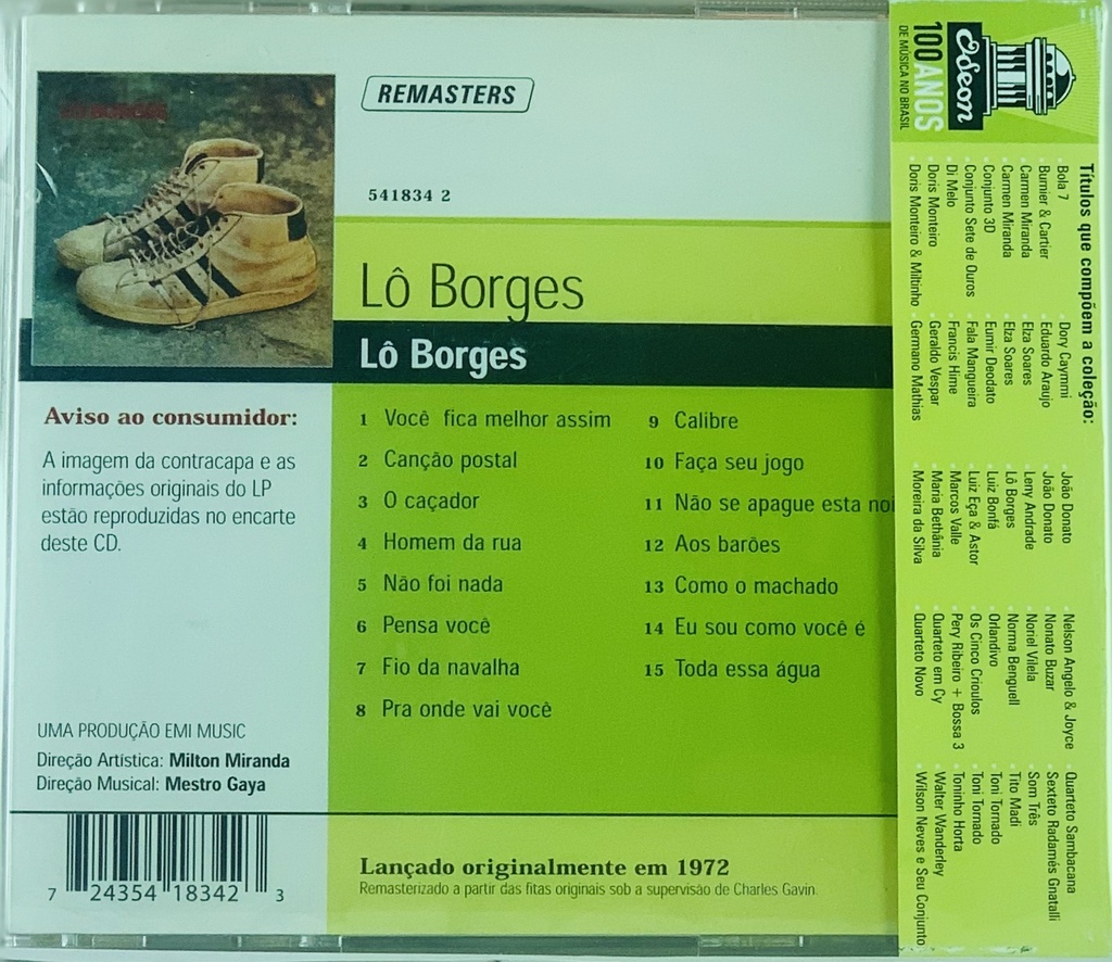 Lô Borges - Lô Borges (CD usado)
