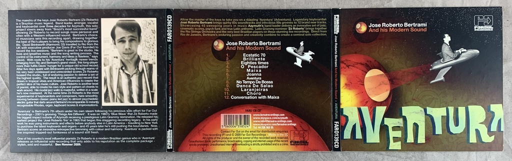 Jose Roberto Bertrami and his Modern Sound - Aventura (CD usado)