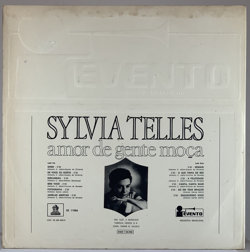 Silvia Telles - Amor de Gente Moça (LP usado)