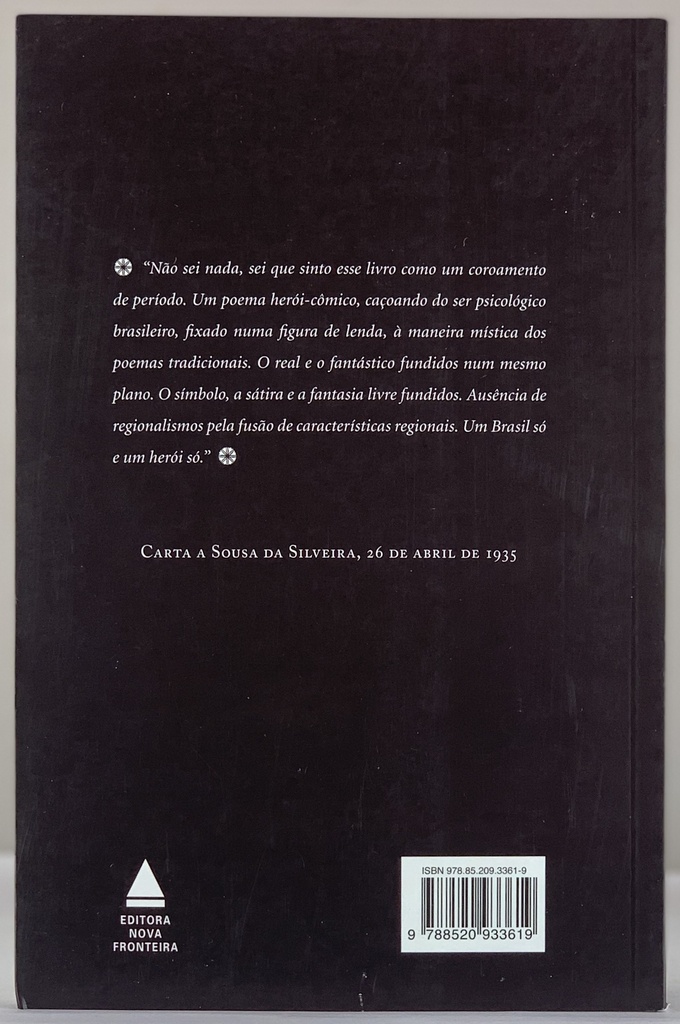 Mário de Andrade - Macunaíma (Livro novo)