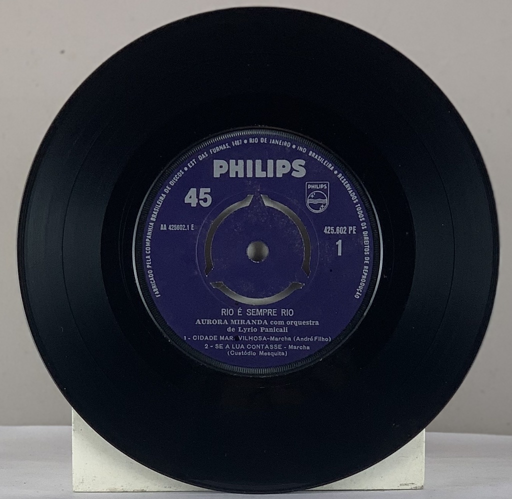 Aurora Miranda e a Orquestra Melódica de Lyrio Panicali* – Rio é Sempre Rio!
