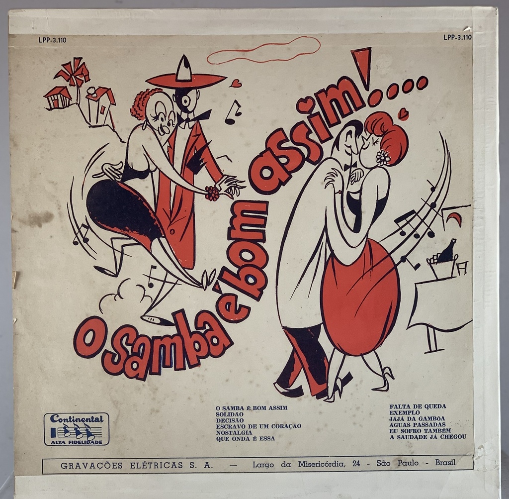 Jamelão – O Samba é Bom Assim [A Boite e o Morro na Voz de Jamelão] (LP usado)