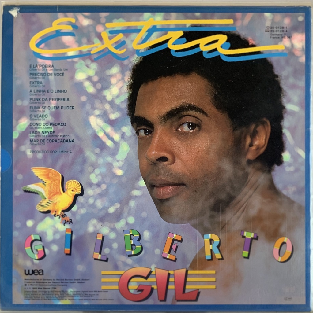 Gilberto Gil - Extra [Ed européia] (LP usado)