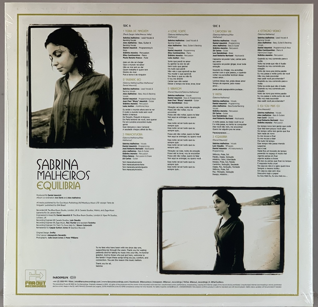 Sabrina Malheiros - Equilibria (LP novo)