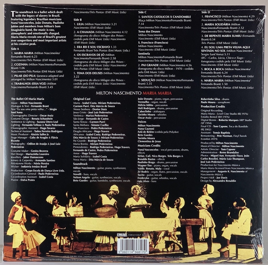 Milton Nascimento - Maria Maria [Grupo Corpo] (2LP novo)