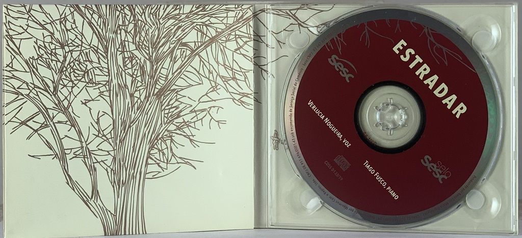 Verlucia Nogueira, Tiago Fusco - Estradar [Canções de Elomara Figeira de Mello] (CD usado)