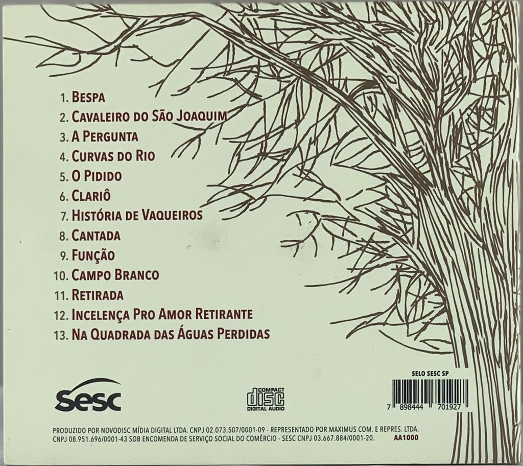 Verlucia Nogueira, Tiago Fusco - Estradar [Canções de Elomara Figeira de Mello] (CD usado)