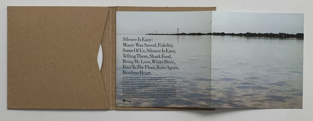 Starsailor - Silence Is Easy [Promocional] (CD usado)