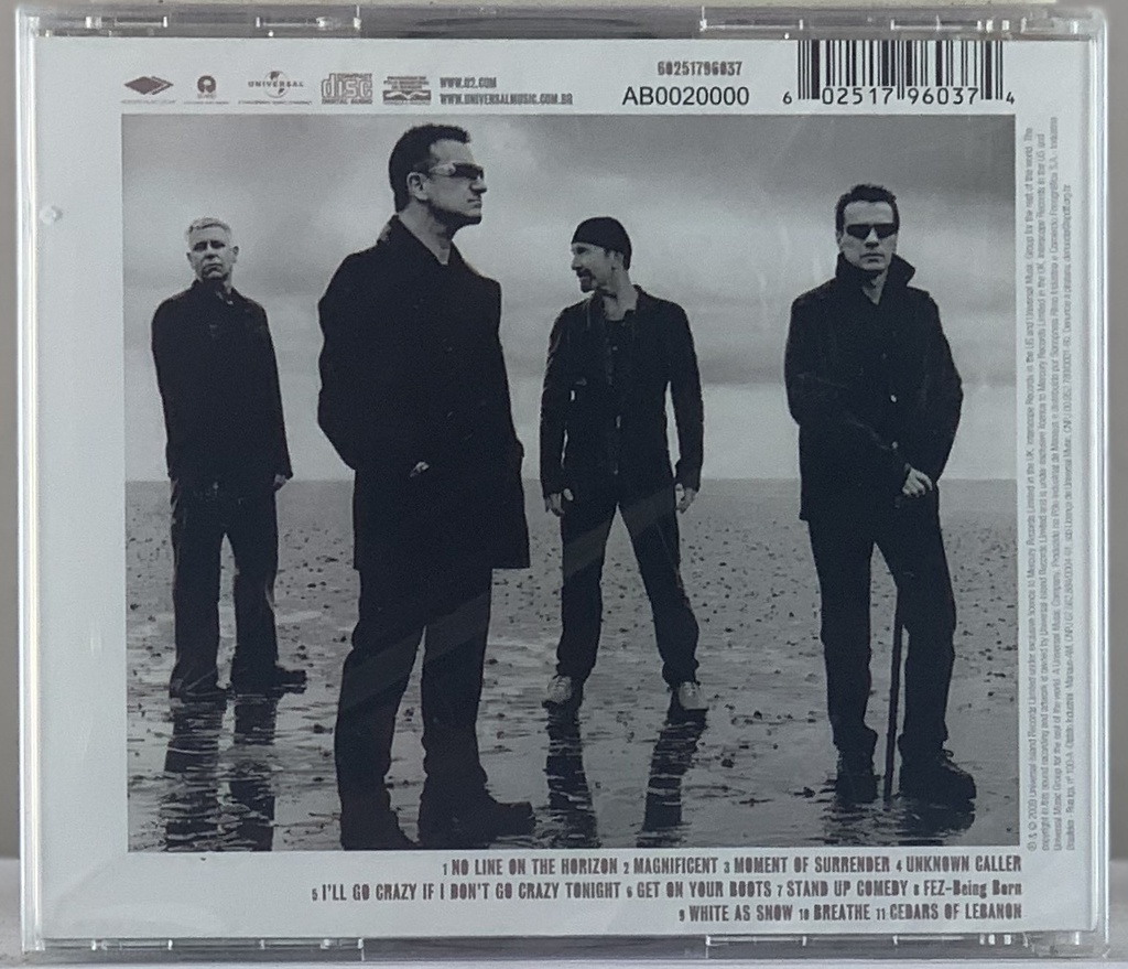U2 - No Line on the Horizon (CD novo)