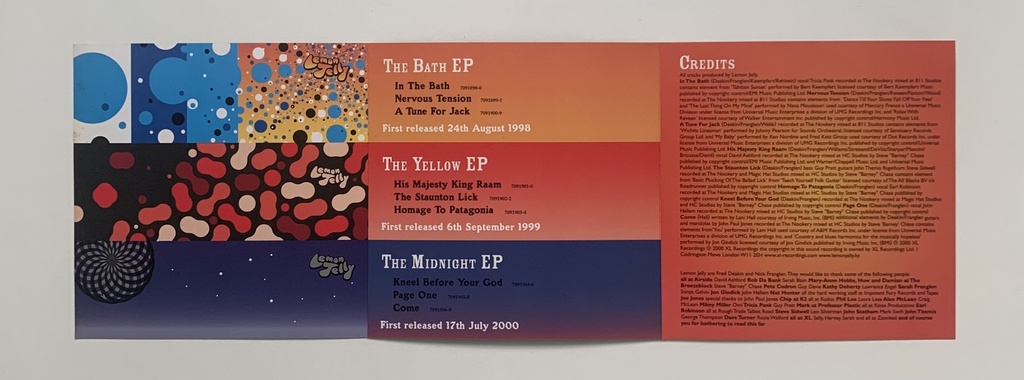 Lemon Jelly - Lemonjelly.ky (CD usado)