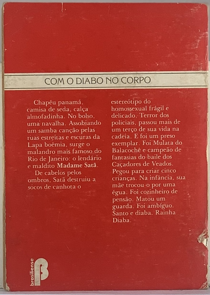 Madame Satã [Coleção Encanto Radical] - Rogério Durst (Livro usado)