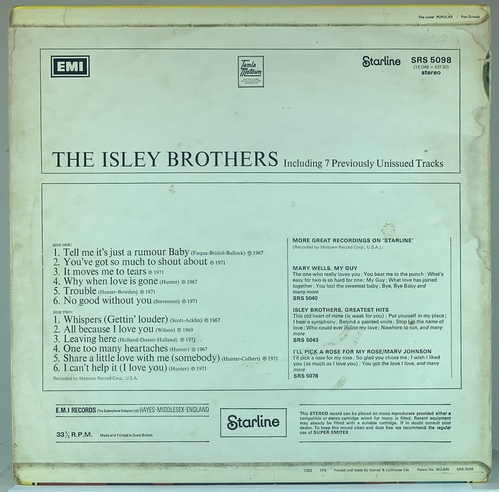 The Isley Brothers – The Isley Brothers (LP usado)