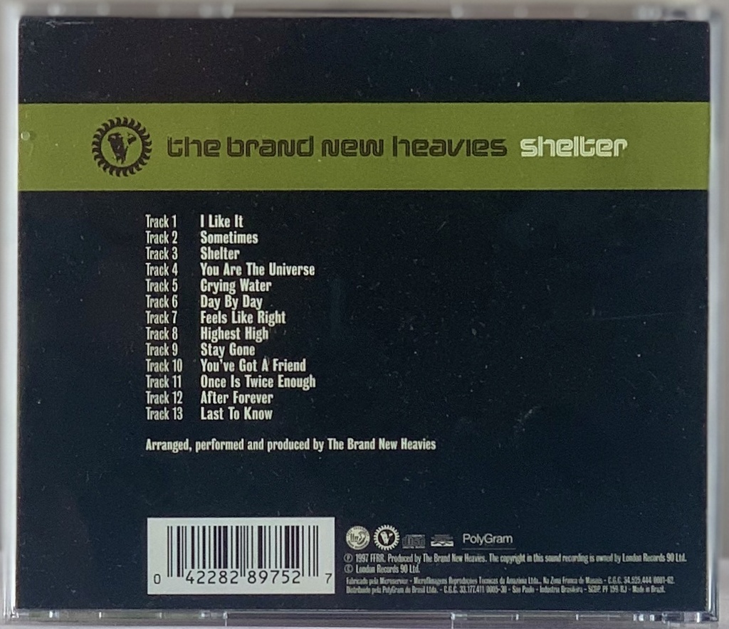 Brand New Heavies, The - Shelter (CD usado)